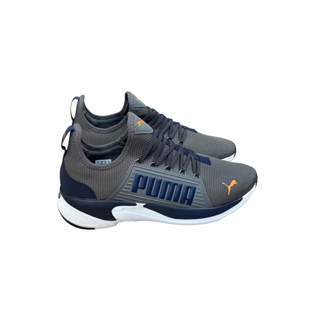 Puma Softride Premier Enzo NXT Athletic Shoes Navy Blue Slip-on Sneakers Size 12